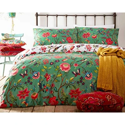 Imagen de Creative Cloth Creativa De Tela Pomelo Duvet Set, Polialgodón, Verde Verde, Single, algodón poliéster, 1 pieza, Single