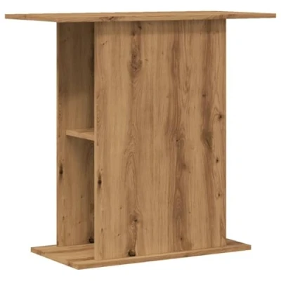Imagen de vidaXL Soporte de Acuario Madera ingeniería Roble Artisan 36x75x72,5cm