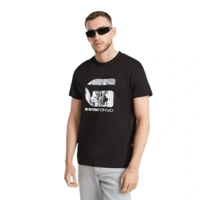 Imagen de G STAR Tokio R T Camiseta, Negro Dk Black D25708 c336 6484, XL para Hombre