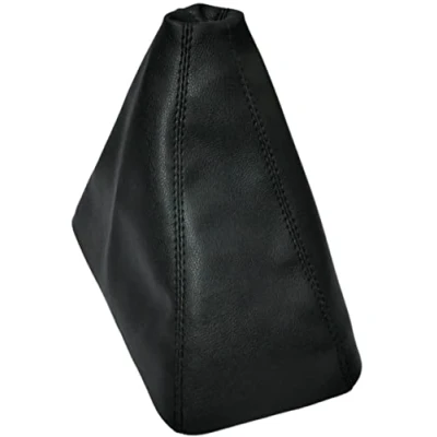 Imagen de AERZETIX C57824 Funda para palanca de cambios compatible con VW New Beetle 1998 a 2011 color: negro en piel sintética
