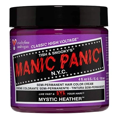 Imagen de Manic Panic Mystic Heather Classic Creme, Vegan, Cruelty Free, Purple Semi Permanent Hair Dye 118ml