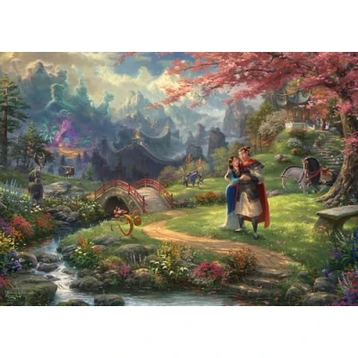 Imagen de Schmidt 59672 Thomas Kinkade Mulan Jigsaw Puzzle