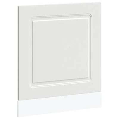 Imagen de vidaXL Panel para lavavajillas Kalmar Blanco 60x1,5x67 cm, Frontal de lavavajillas, Panel, Puerta