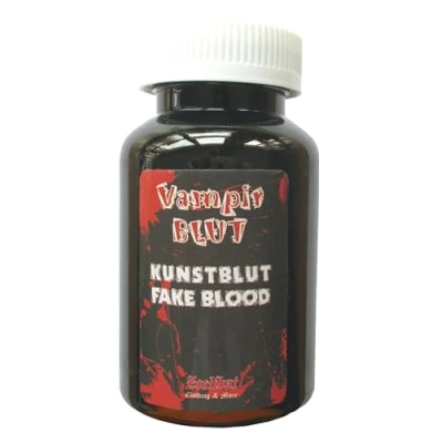 Imagen de sangre artificial de 250 ml vampiro I Halloween chupasangre película roja Zombie Horror