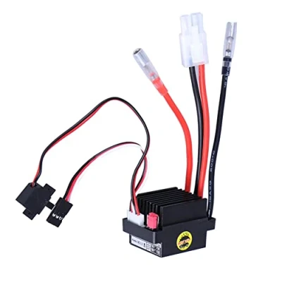 Imagen de WANGCL 320A cepillado ESC motor controlador de velocidad eléctrico BEC salida 5.6V/2A para Tamiya RC coche Monster Truck Crawler barco