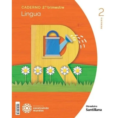 Imagen de Lingua 2º Educacion Primaria Caderno 2 Construir Mundos Galicia Ed 202