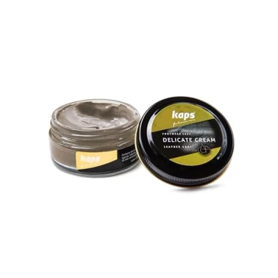 Imagen de Kaps Crema para El Cuidado del Calzado, Intensivo Y Nutritivo Cuero, Delicate, 70 Colores (167 beig oscuro)