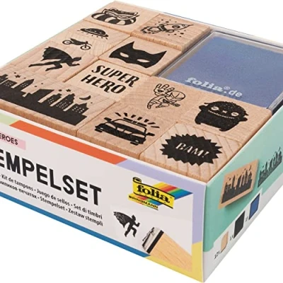 Imagen de folia Juego de Sellos, Multicolor, Talla única (31103)
