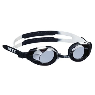 Imagen de Beco Baby Carrier Arica Gafas de natación Profesionales, Unisex Adulto, Negro/Blanco, Talla única