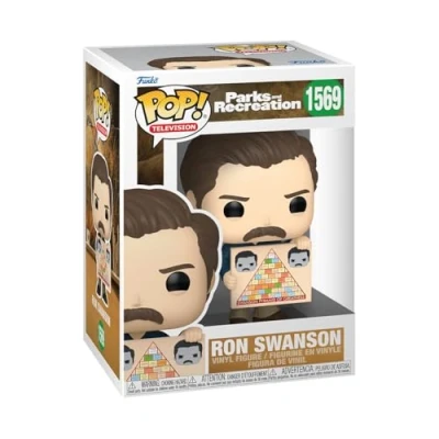 Imagen de Funko Pop! TV: P&amp;R 15th Ron Leslie Knope Parks and Recreation Figura de Vinilo Coleccionable Idea Regalo Mercancia Oficial Juguetes para Niños y Adultos TV Fans