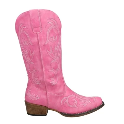 Imagen de ROPER Riley, Botas Vaqueras Mujer, Rosa, 38.5 EU