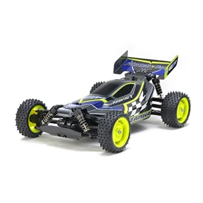 Imagen de Tamiya 47446 1:10 RC Plasma Edge II GunMet. TT 02B Coche teledirigido, Vehículo RC, Diseño del Modelo, Kit de Montaje, Aficion, Montaje