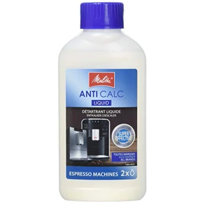 Imagen de Melitta Descalcificador líquido totalmente automático máquinas, 250 ml (Paquete de 8)