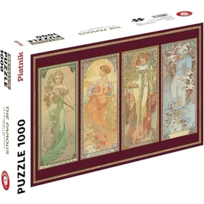 Imagen de 557644 Piatnik Klimt La Virgen, 1.000 partes, metálicos , color/modelo surtido