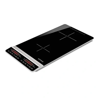 Imagen de G3 Ferrari G10139 Dinamiko Deep, Placa de inducción doble vertical, Vidrio, Negro