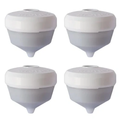 Imagen de Siroflex 2805/4S Juego de 4 cartuchos repuesto Uni 3B Purificador agua para el hogar Made in Italy grifo la cocina Eliminación cal cloro