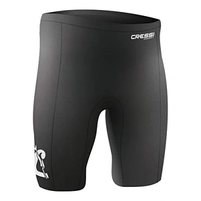 Imagen de Cressi Armor Rash Guard Shorts Man Rashguard de protección para Sup y Deportes acuáticos, Unisex Adult, Negro, XS/1