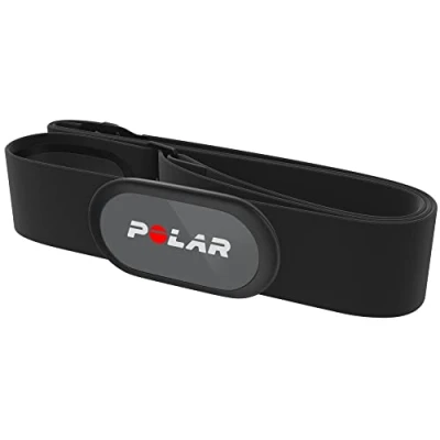 Imagen de Pulsómetro Polar H9 M XXL, 400 h, Bluetooth, ANT+, Impermeable, Con banda pectoral, Negro