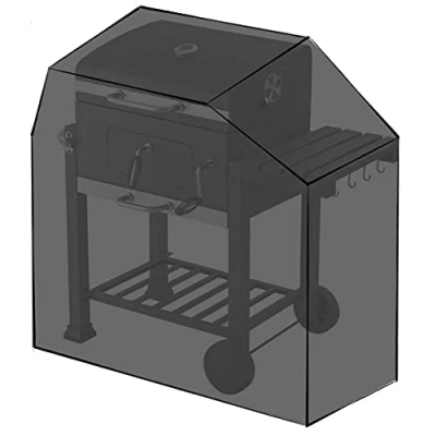 Imagen de GRASEKAMP Qualität seit 1972 Funda Protectora para Barbacoa Tepro Toronto Grill BBQ 300D poliéster Negro, L x A 90 49 103 cm