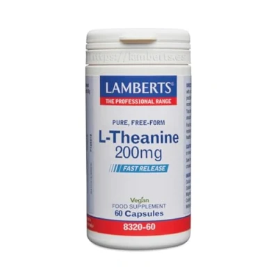 Imagen de Lamberts L Theanine 200mg 60 Tabletas