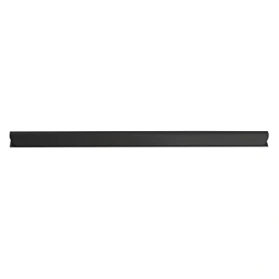 Imagen de DONAU Rieles de sujeción universales, 10 unidades, DIN A4, mm, para aprox. 100 hojas/regleta tiras privacidad, clips fijación, plástico PVC, negro