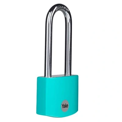 Imagen de Yale YE3B/38/156/1/TE Candado con Llave, Azul Verdoso, 38 mm LS