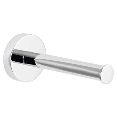 Imagen de tesa Soporte portarollos WC EXXCELLENT, metal cromado brillante, autoadhesivo, tecnología adhesiva de montaje, 50mm x 125mm