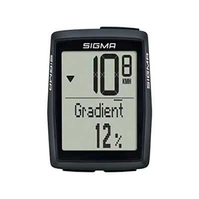Imagen de SIGMA SPORT BC 14.0 WL CAD Ciclocomputador inalámbrico con numerosas funciones, para ciclismo de montaña, fácil usar botones grandes y una pantalla clara