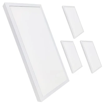 Imagen de LED ATOMANT Pack 4x Plafon Superficie Panel 60x30cm 36W, CCT (Selector de Color Blanco Calido, Neutro y Frio), 4000 Lumenes, Driver incluido