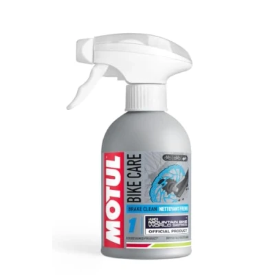 Imagen de MOTUL Spray Limpiador de Frenos para Bicicletas Off Road, Potente Desengrasante Sin Disolventes, y Discos Freno, Secado rápido, COV, Bike Care Brake Clean 300 ml