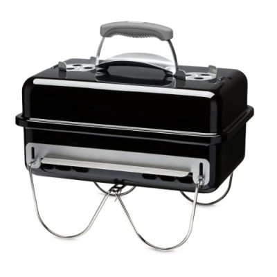 Imagen de Weber Go Anywhere Barbacoa de Carbón,portátil, 42 x 26 cm, Negro 1131004