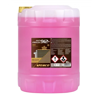 Imagen de PEMCO Antifreeze 912+ 40 PM0912 10 Anticongelante G12 Rojo 10L