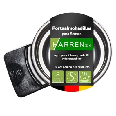 Imagen de Harren24 Portacápsulas HD5015/01 Soporte para dosis de 2 tazas compatible con la cafetera monodosis Philips Viva Cafe, Latte Select, Cappuccino Duo, Quadrante, Twist