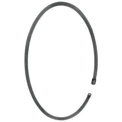 Imagen de BREIL Collar Mujer Elemento XL Soft Colección MAGNETICA SYSTEM TJ2970 Largo en Malla de Acero IP Negro Transformable y Combinable con Otros Elementos la 80 cm