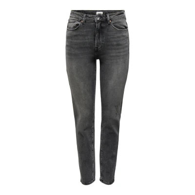 Imagen de ONLY HIGH Waist Onlemily Stretch ST ANK NOOS Vaqueros slim fit, Mujer, Talla: 26x30, Dark grey denim
