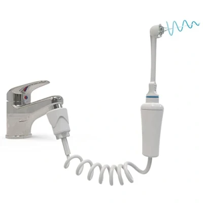 Imagen de Irrigador Dental SOWASH ORTHODONTIC, Se Conecta al Grifo, Bucal sin Baterías y Electricidad, Cabezal Orthodontic Ideal para aparatos Ortodóntico, Producto Italiano