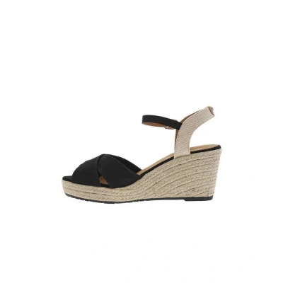 Imagen de TOM TAILOR 5390010025, Sandalias con cuña Mujer, Negro, 42 EU