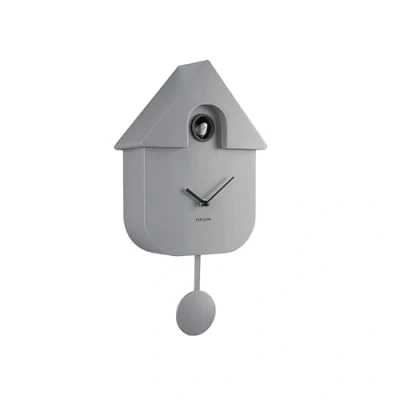 Imagen de Karlsson Reloj de Pared Moderno Cuco Gris (KA5768GY)