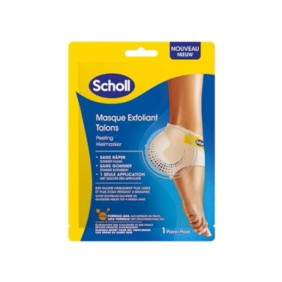 Imagen de Scholl Mascarilla exfoliante para pies, de elimina callos, cuidado los 2 calcetines