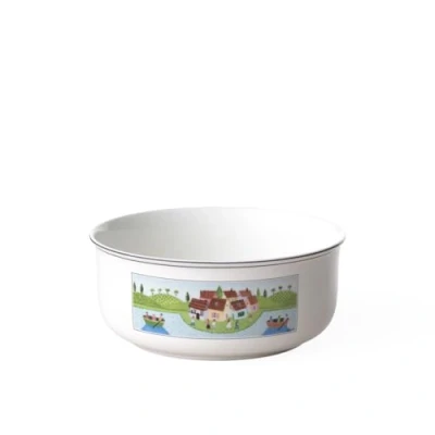 Imagen de Villeroy &amp; Boch Design Naif Ensaladera,2l, Porcelana Premium, Blanco/Colorido