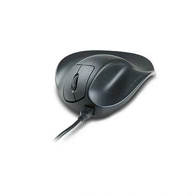 Imagen de Hippus HandShoe Ratón para Mano Derecha (tamaño pequeño, 1500 dpi, USB), Color Negro