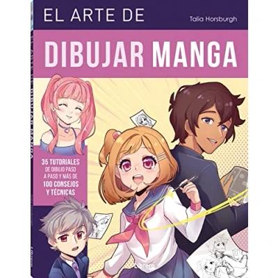 Imagen de El arte DE dibujar MANGA: 35 TUTORIALES DIBUJO PASO A Y más 100 CONSEJOS técnicas: MAS TECNICAS (DIBUJAR PINTAR)