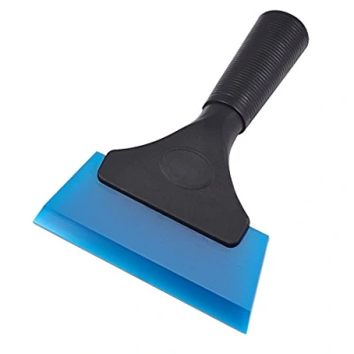 Imagen de Ehdis Rasqueta limpiacristales con Mango, Limpia Cristales, para Ventanas, Espejos y Ventanas de Coches, 5 Pulgadas, Azul