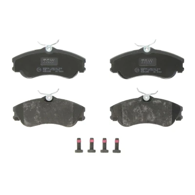 Imagen de TRW COTEC GDB1295 Juego de pastillas freno no preparado para indicador desgaste con tornillos pinza accesorios PEUGEOT: 206 Hatchback