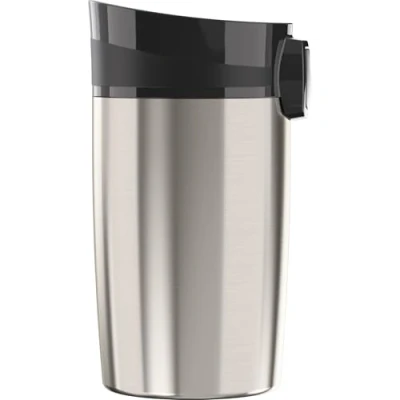Imagen de SIGG Miracle Brushed Taza térmica (0.27 L), termo para café aislante y sin sustancias nocivas, vaso térmico hermético de acero inoxidable