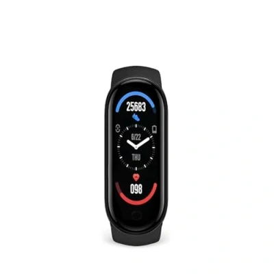 Imagen de PRIXTON Pulsera de Actividad Smartband AT410, Compatible con Android y iOS, Bluetooth 4.0, Pulsómetro, Presión Sanguínea, Calorías, Monitorización del sueño