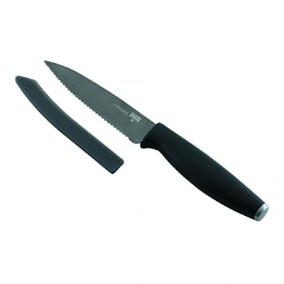 Imagen de Kuhn Rikon 26586 Colori Titanium Rüstmesser Graphit Cuchillo, Stainless Steel, Gris