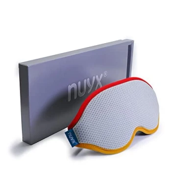 Imagen de NUYX® Antifaz 3D para Dormir/Pantillas Oscurecedoras/Parche/Máscara de Ojos Súper Cómoda (Gris Luna)