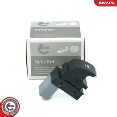 Imagen de ESEN SKV 37SKV505 Interruptor, elevalunas Lado de pasajero, Atrás izquierda, derecha VOLKSWAGEN: Passat B7 Variant, CC, Berlina