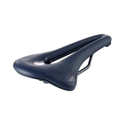 Imagen de Selle San Marco SHORTFIT 2.0 Supercomfort Racing Sillín de Bicicleta Gravel y Bikepacking, Ligero Cómodo, con Agujero Anatómico Capa Extra Gel, Cuadro Acero Resistente Talla L3, Azul